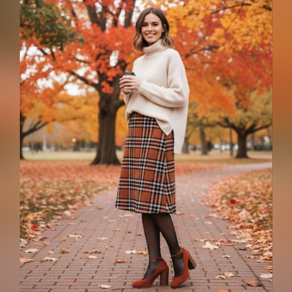 Jeffrey Campbell Leather Suede Mary Jane Block Heels In Rust Size 8.5 - Picture 2 of 15